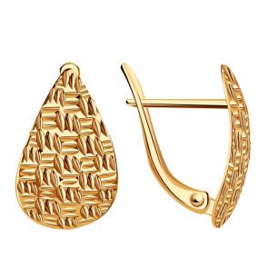 Золотые серьги МАГНАТ МА 011646 фото